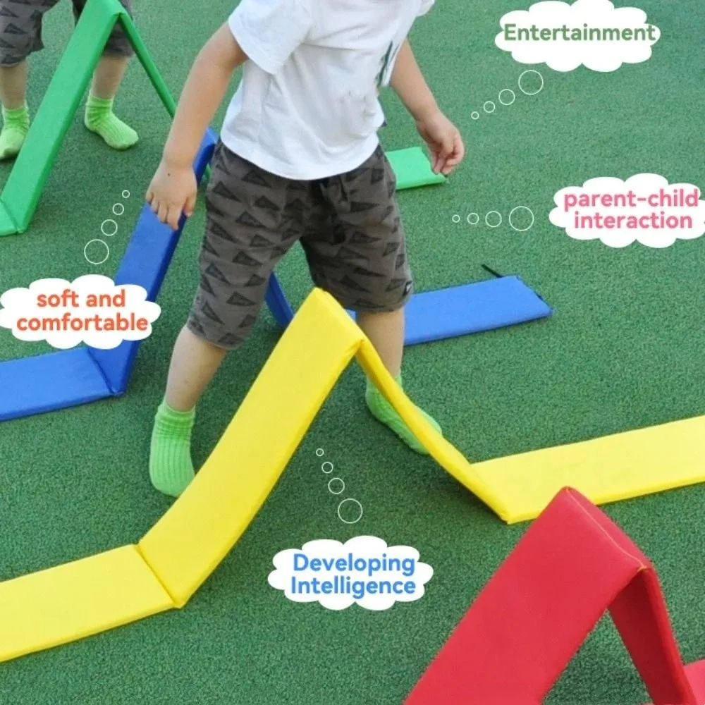 

Folding Jumping Lattice Hole Sports Exercise Early Education Hopscotch Hole Fun Games Drill Hole Physical Training Props