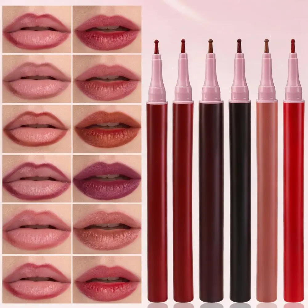 Long Lasting Lip Liner Set Matte Finish Waterproof Makeup For Dkde Defined Lip Contour Precision Cosmetic Pen Tool