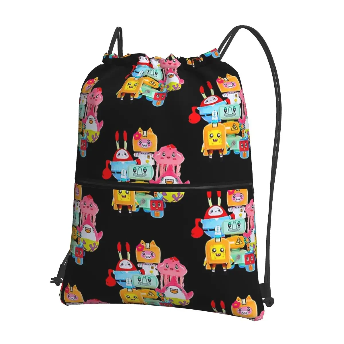 

Rocky Lankybox Lanky Box Backpacks Drawstring Bag Multi-function Drawstring Bundle Pocket Sundries Bags For School Students