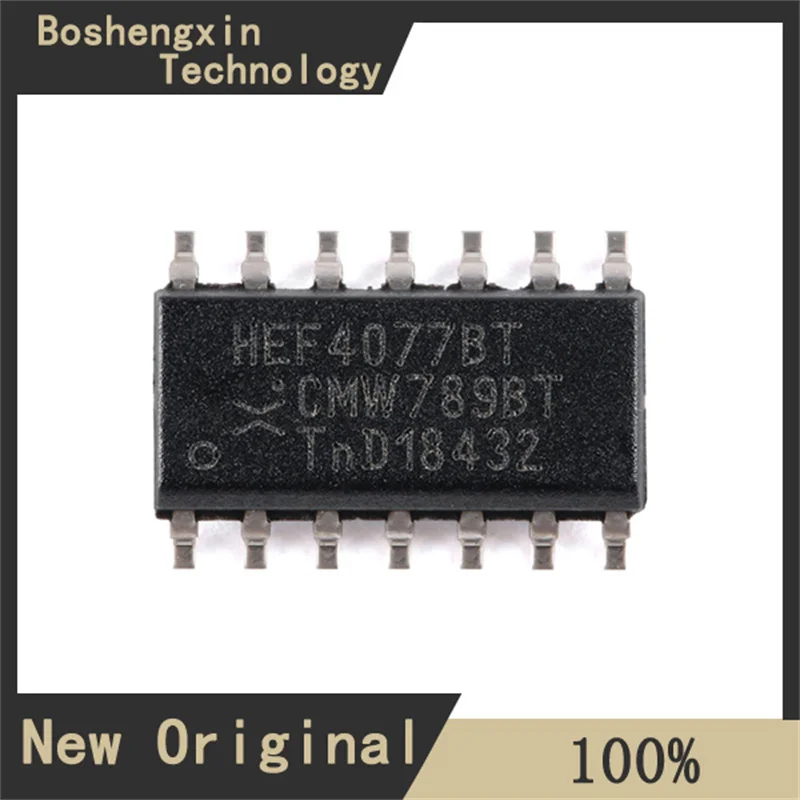 10Pcs HEF4077BT,653 SOIC-14 Four-channel 2-input XOR gate HEF4077BT,653