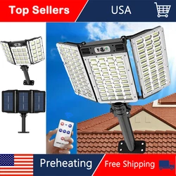 Powerful Solar Lights Outdoor For Lighting Garden Sunlight Decoration Wall Lamp Motion Sensor Waterproof LED Solar Street Light