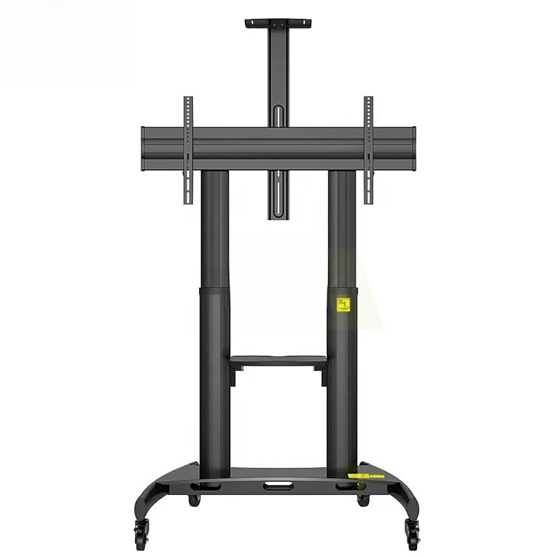 

KALOC 190/B Height Adjustable Mobile TV Trolley Rolling Floor Stand Mount For LED TV Screen 50" -80 "TV Cart
