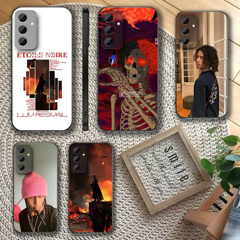 

L-Luv R-Resval Album Phone Case For Samsung S 25,24,23,22,30,21,10,9,Ultra,Plus,Lite,FE,4,5 G Soft Black Case