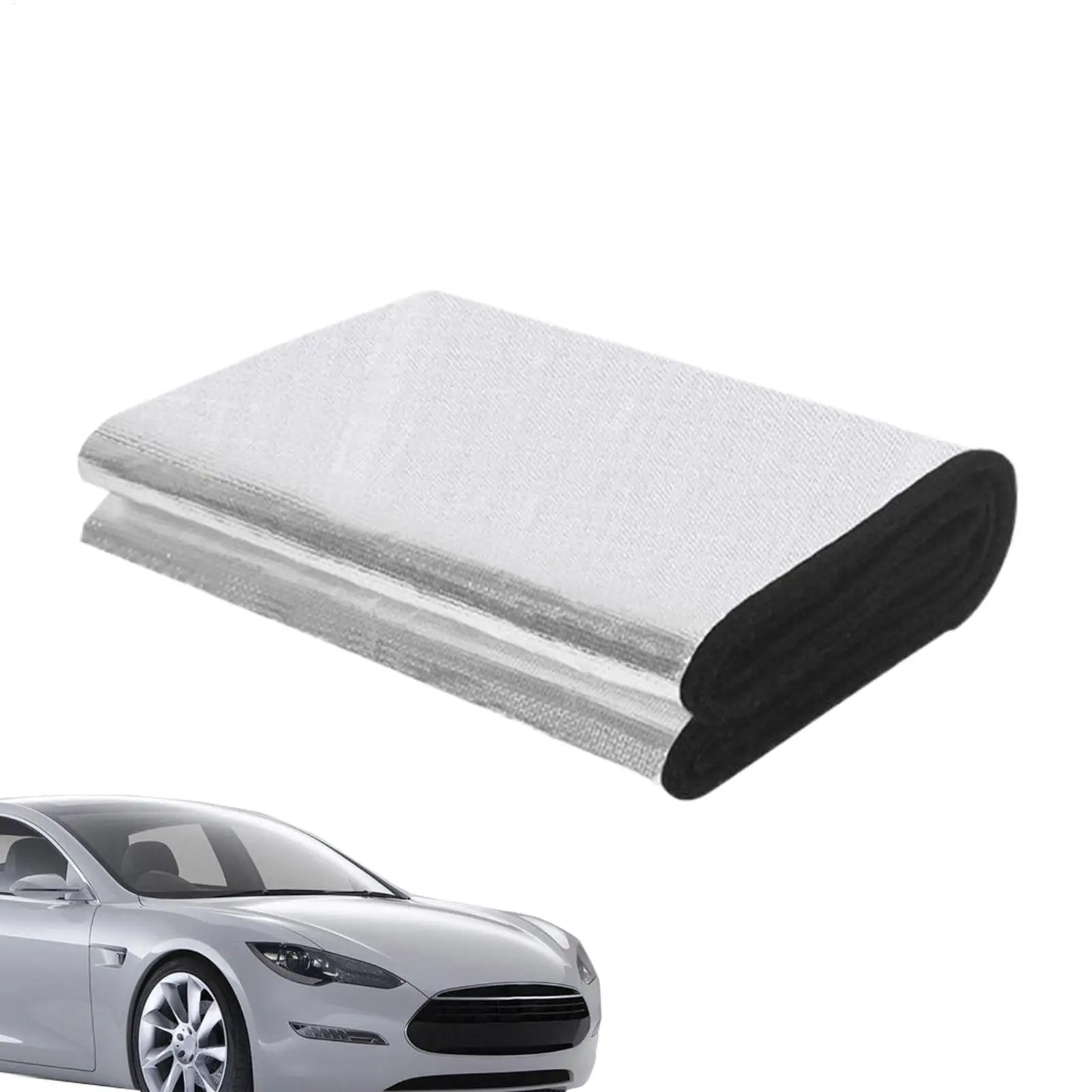 Car Battery Insulation Cover 40.167.09 Inch Flexible Fireproof Mat Cold Weather Car Battery Insulation Blanket For RV Trailer
