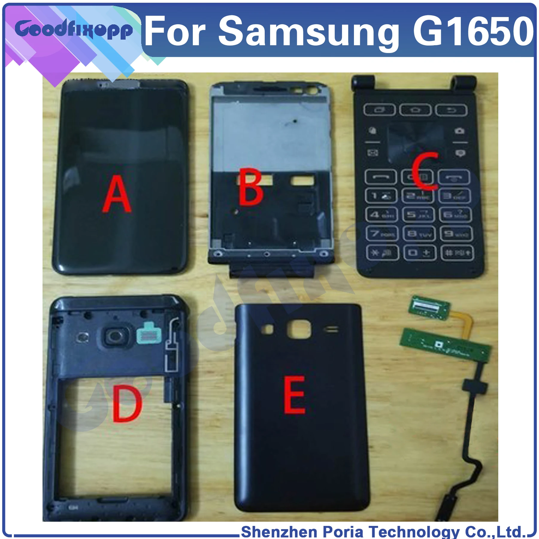 

Для Samsung Galaxy SM-G1650 G1650 передняя рамка средняя Рамка Кронштейн крышка рамка пластина задняя крышка батарейный отсек Замена