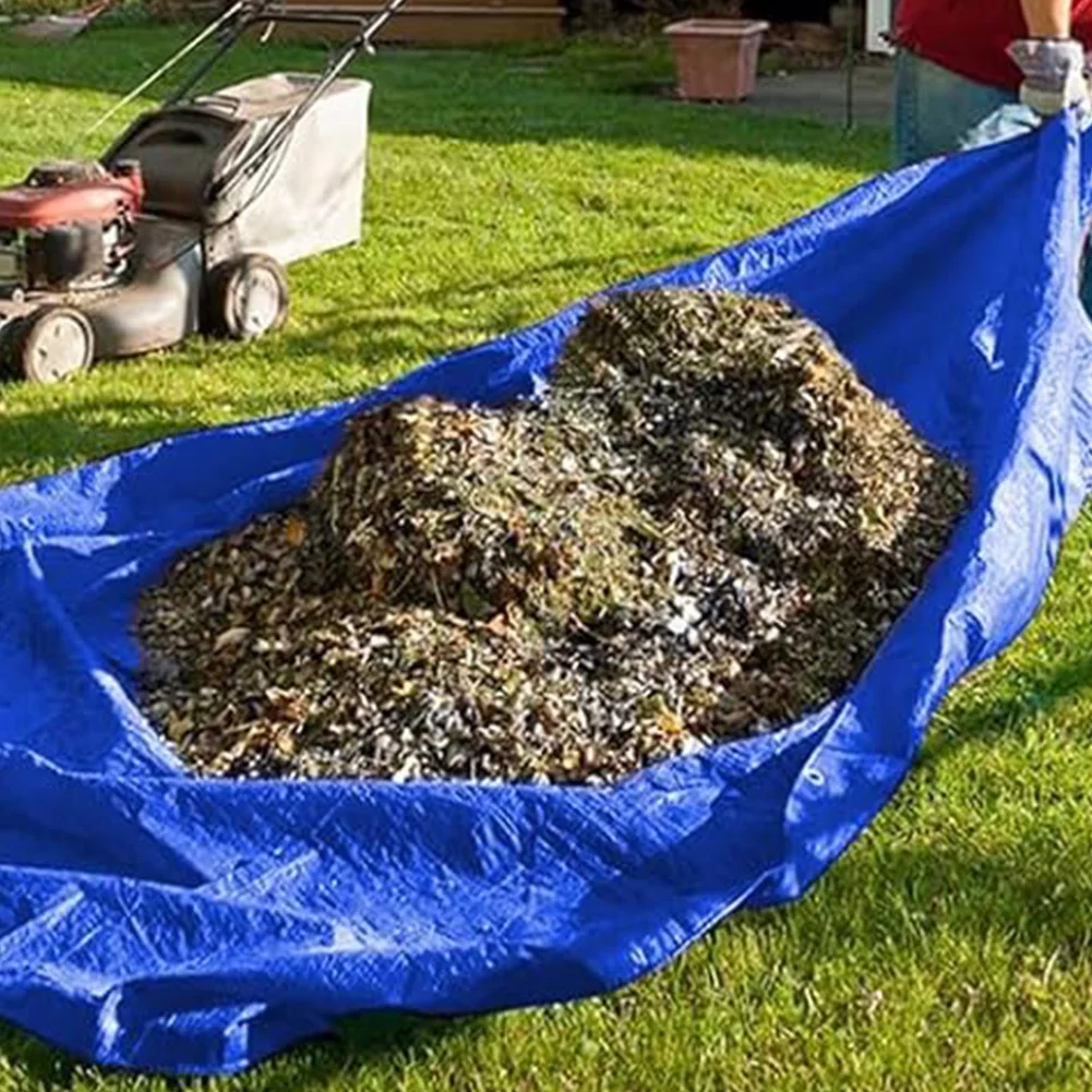 Thick Waterproof Tarps 2x2/3/4M Heavy Duty Blue Tarps All Purpose Tarp Multi Purpose Tarp Cover for Camping Boat Roof RV Car
