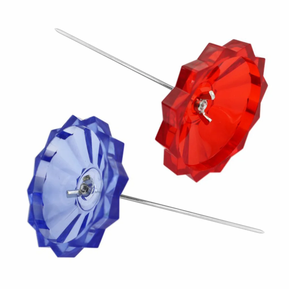 4Pcs Receipt Storage Holder Spike Stick Straight Rod Plastic Round Base Bill Fork Note Holder for Desk Office Restaurant