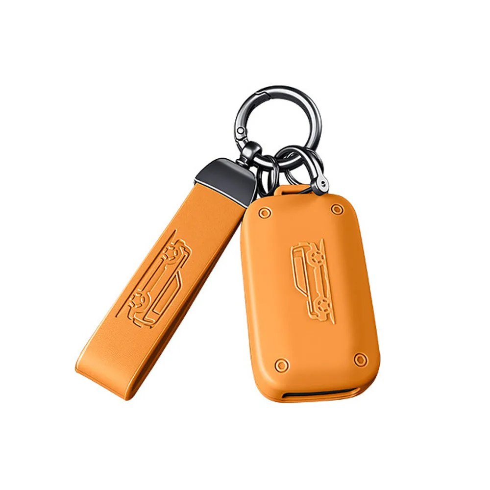 For Chery iCAR V27 2026 Original Car Color Key Protection Cover Automotive Modification Supplies Silicone Key Protective Case