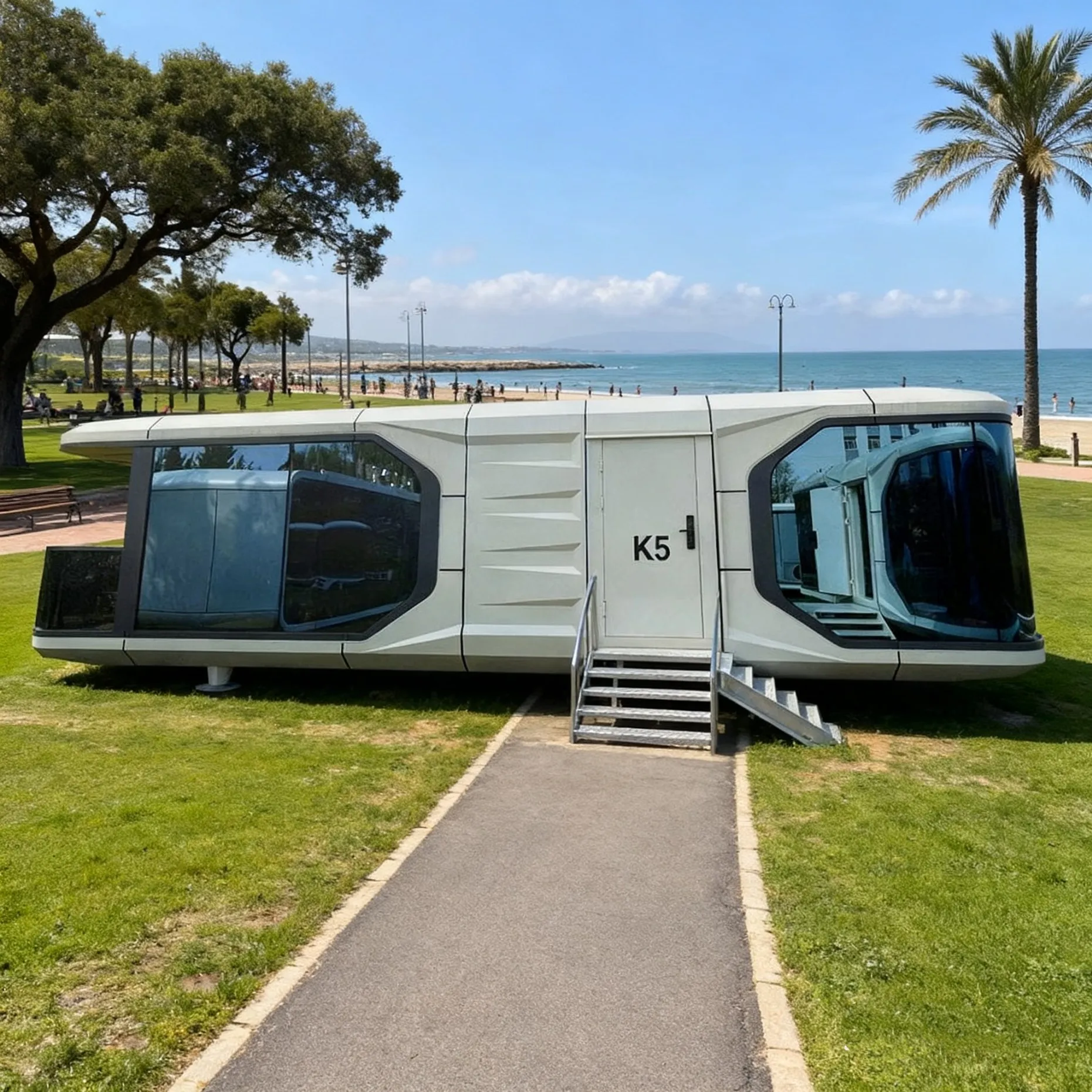 Prefab House Space Capsule Hotel Cabin Prefab Capsule House Luxury Space Capsule