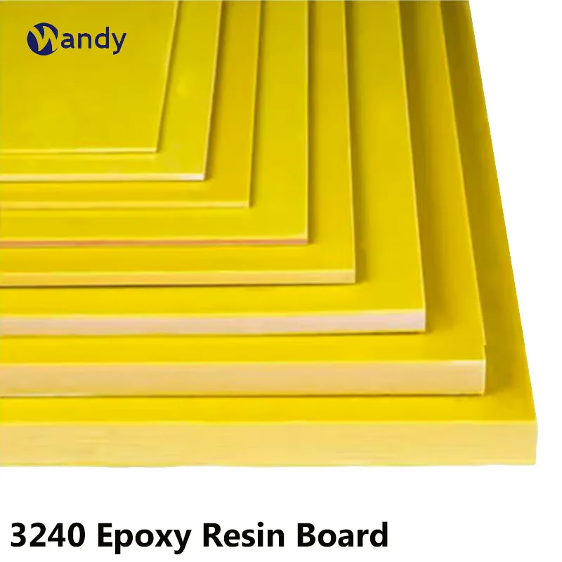 1 Stuk 3240 Epoxy Board Hars Board Fr4 Gele Isolatieplaat Bestand Tegen Elektrische Hars Board Dikte 1Mm 1.5Mm 2Mm 3Mm 4Mm