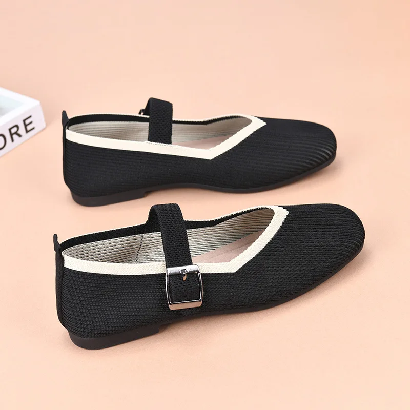 

Summer Women's Casual Shoes Outdoor Fashion Square-toed Sandals New Plus-size Comfortable Breathable Sneakers Zapatos De Mujer