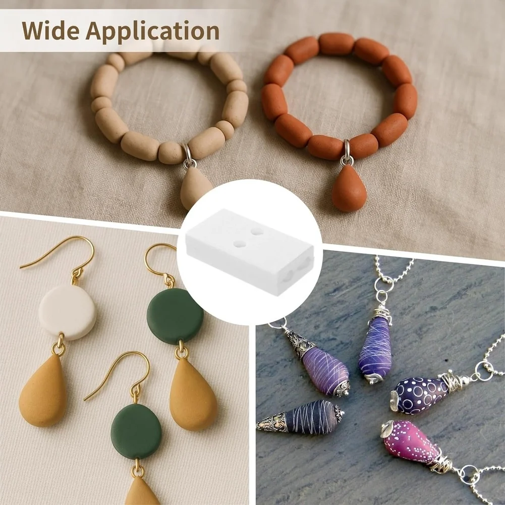 Piercing Needle Kit Polymer Clay Roller For Travel For Home Crafting Smooth Sliding Mechanism Compact Portable