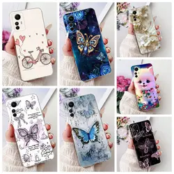 For Xiaomi Redmi Note 12S Case Fashion Cartoon Soft Silicone Phone Cases For Xiaomi Redmi Note 12S Note12S Back Cover 6.43