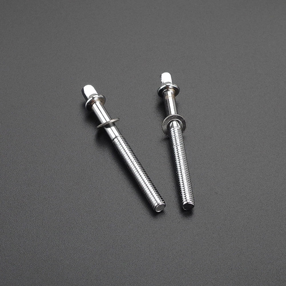 

6pcs Snare Tension Lug Repair Tension Screws Metal Construction Drum Set Hardware Drum Screws Parts