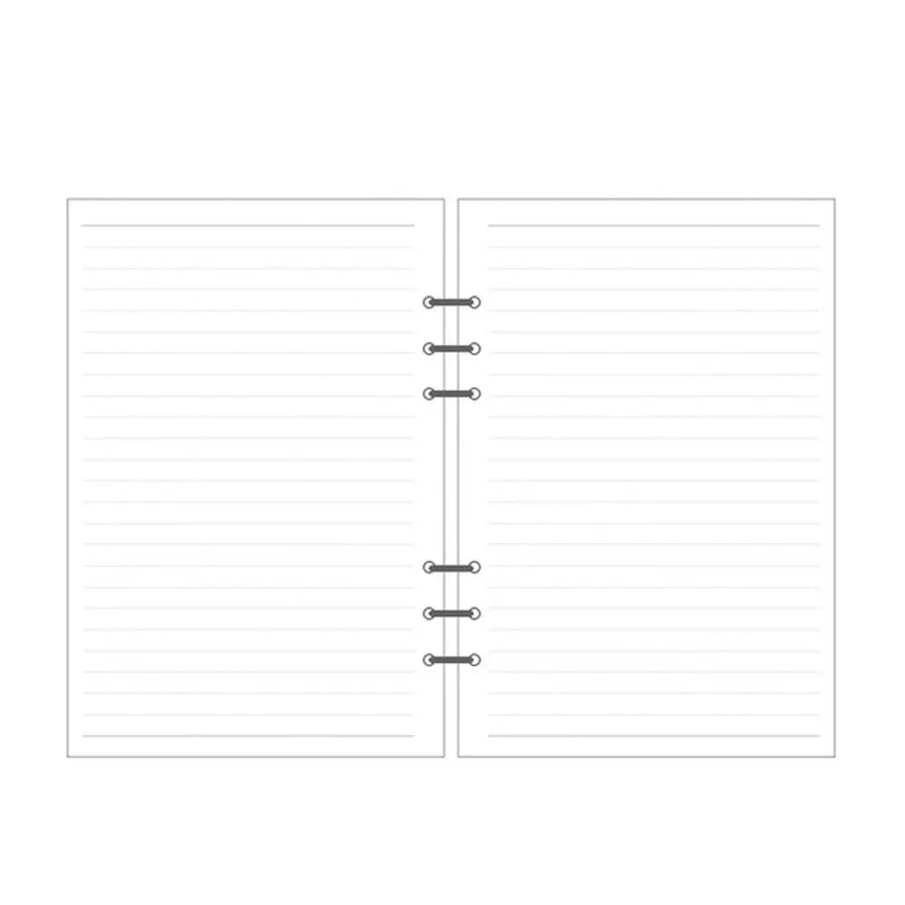 Line Daily Planner Spiral Binder To do List 45 Sheets Paper Refill Notebook Refill Loose Leaf Inner Page Binder Inside Page