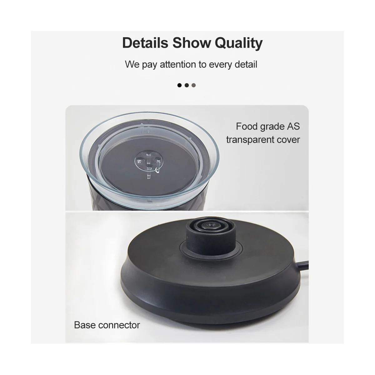 التلقائي بالكامل مزبد رغوة ، الشوكولاته خلاط ، الباردة أو الساخنة لاتيه كابتشينو الحليب دفئا ، الاتحاد الأوروبي التوصيل-أ