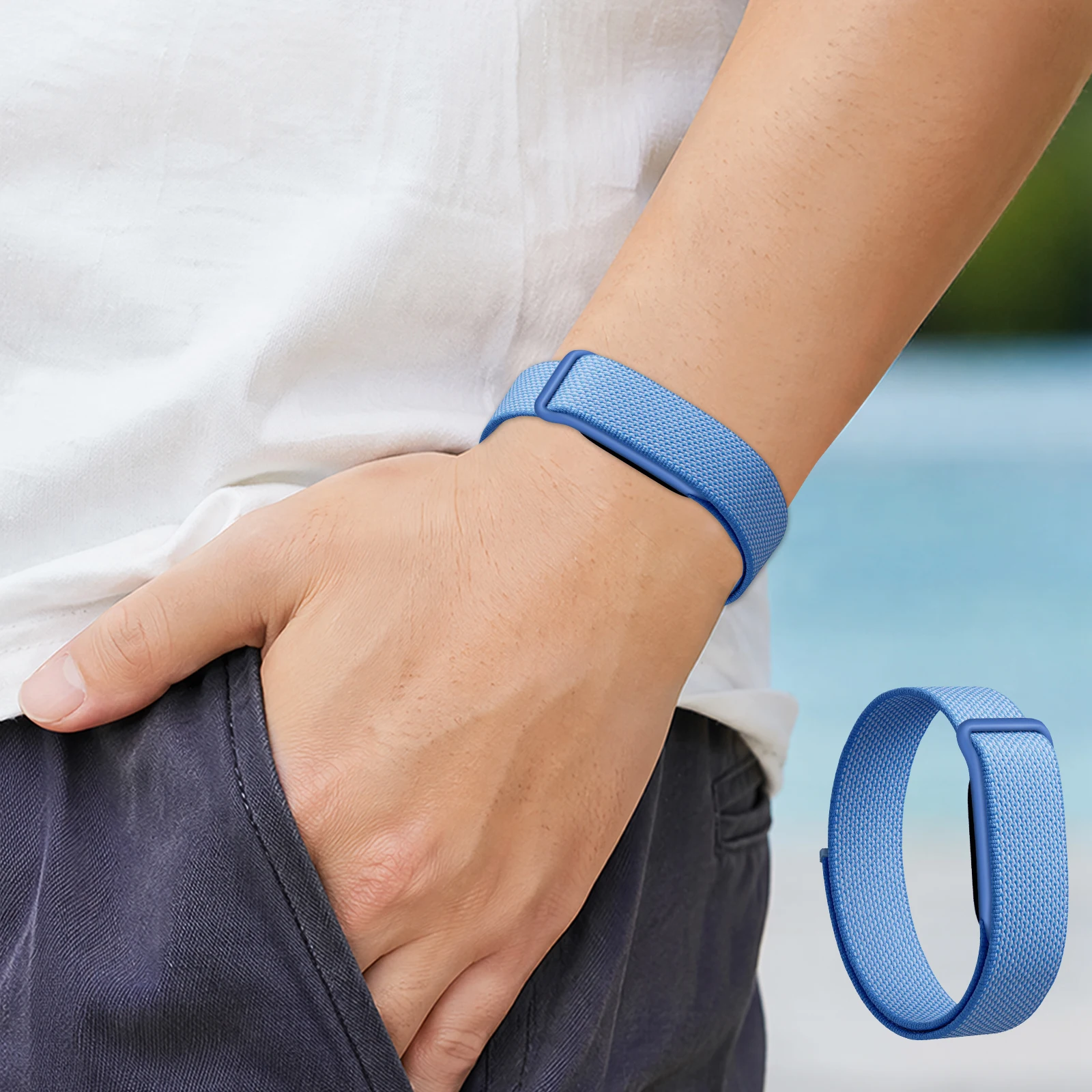 Nylon bicepsarmband voor Googl - Fitness Tracker Band recensie en prijs