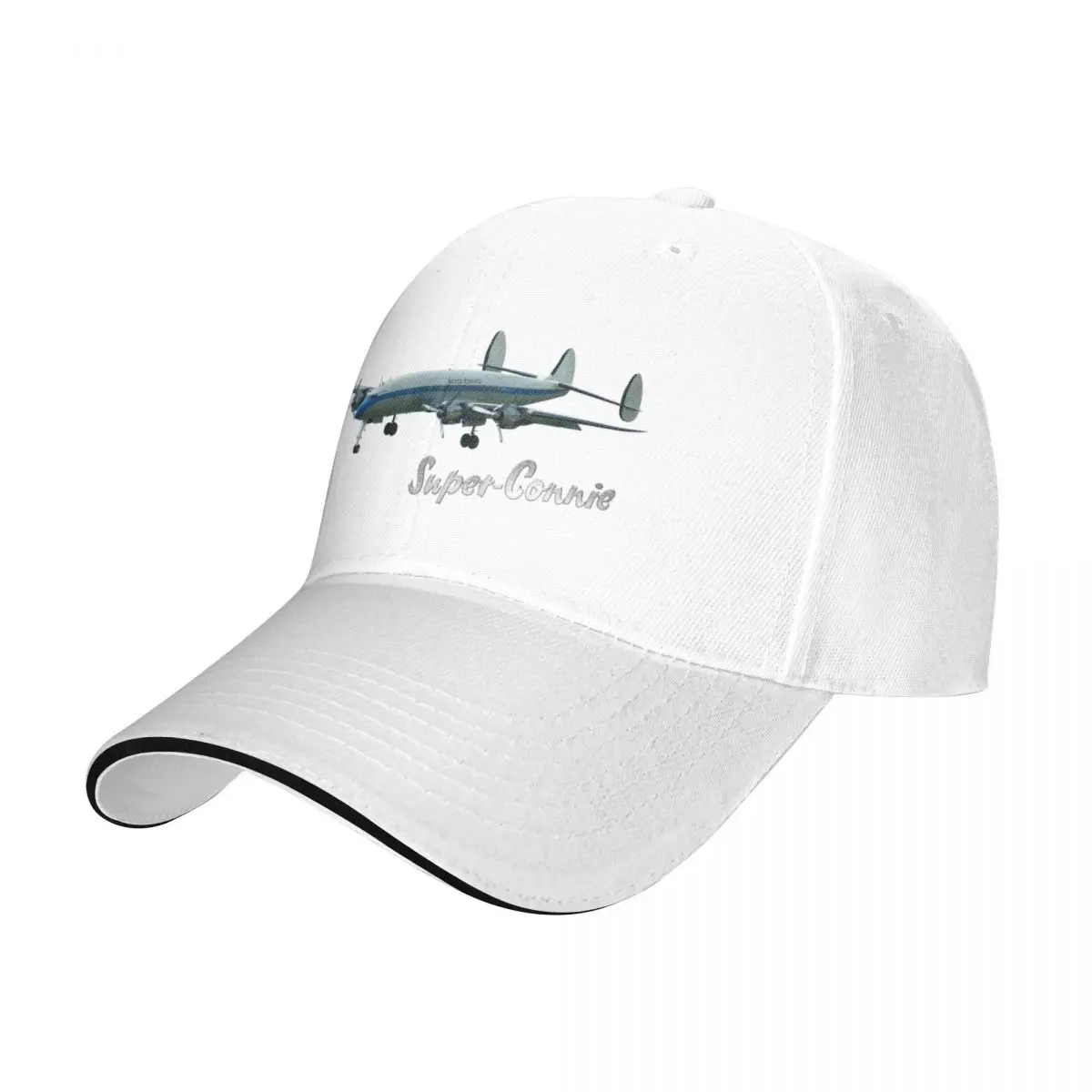 Historic airliner Super Constellation Super Connie Baseball Cap Fashion Beach Christmas Hat Women's 2024 Men's