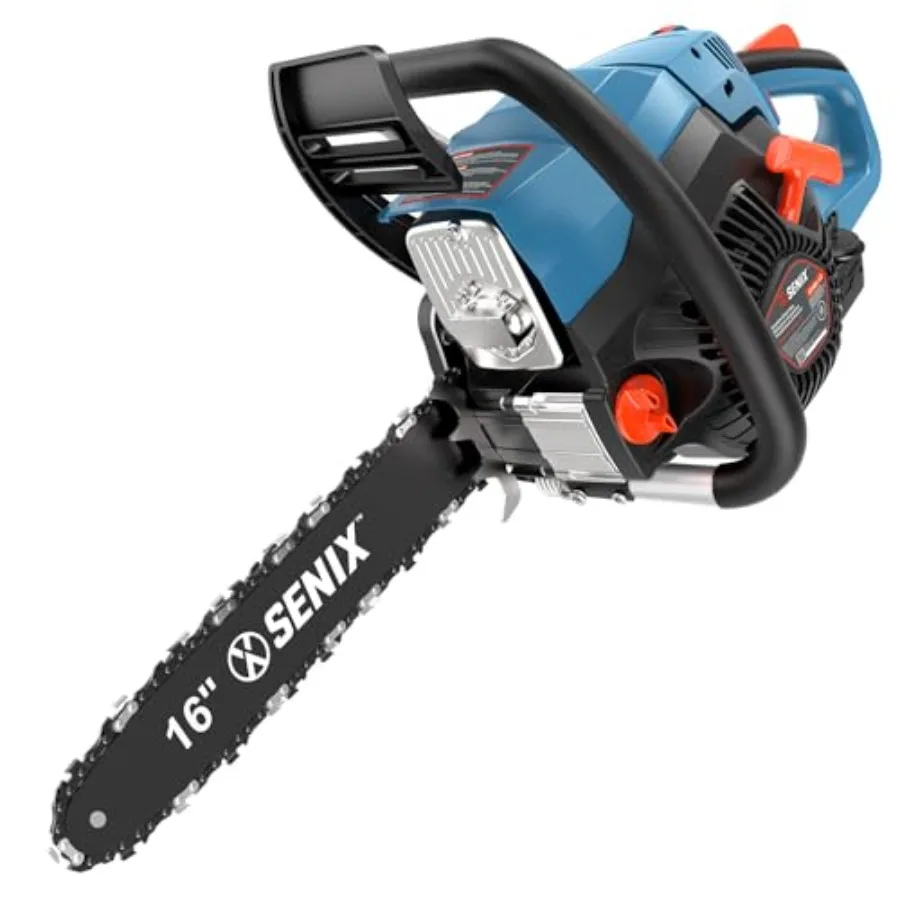 

16 Gas Chainsaw 46cc 4-Stroke Gas Powered Chainsaw with Loop Handle for Wood Cutting and Tree Trimming Low Emissions Easy Maint