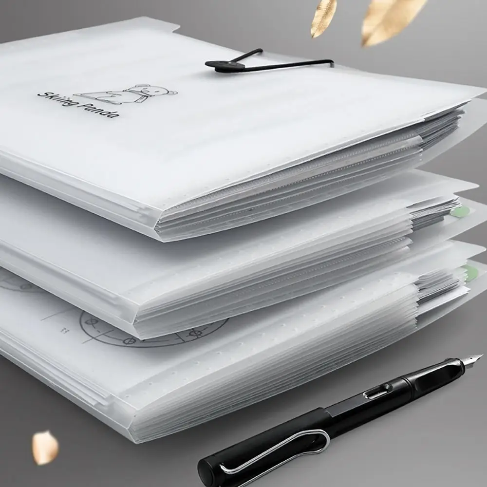 

Водонепроницаемая папка для файлов формата А4, большая емкость, 8 карманов, папка для хранения тестовой бумаги, органайзер для файлов из полипропилена, школьный органайзер