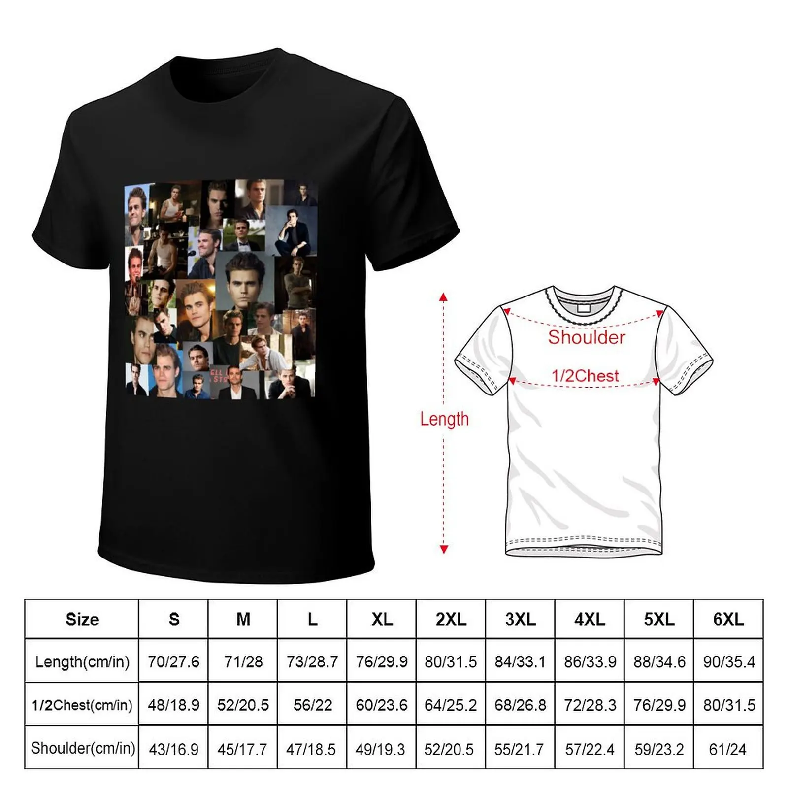 paul wesley T-Shirt Breathable Travel T-Shirt