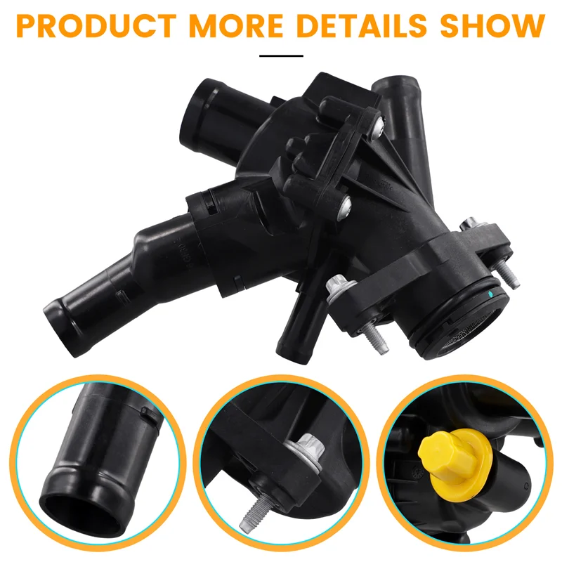 Termostato do líquido refrigerante do motor HOT-A2602002900 para Mercedes Benz CLA A CLASS W177 V177 W247 C118 X118 X247 2602002900, A2602002900 Eng