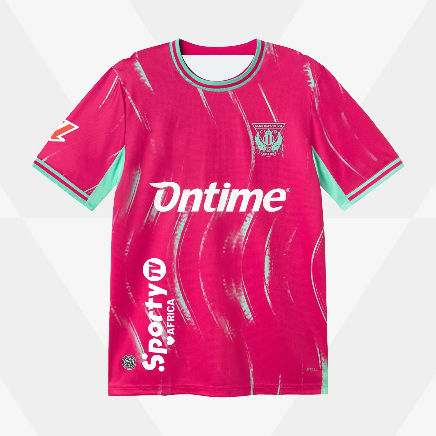 2026/27 CD Leganés Saison-Trikot, 3D-Druck-Design Schnell Trocknendes Atmungsaktives T-Shirt, Herren- und Damen-Mesh-Fußball-T-Shirt – Detail 4
