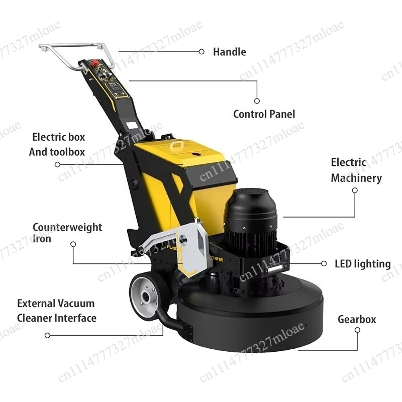 Factory direct sales 856mm 25hp concrete grinder 220v 380v 440v vacuum interface concrete grinder