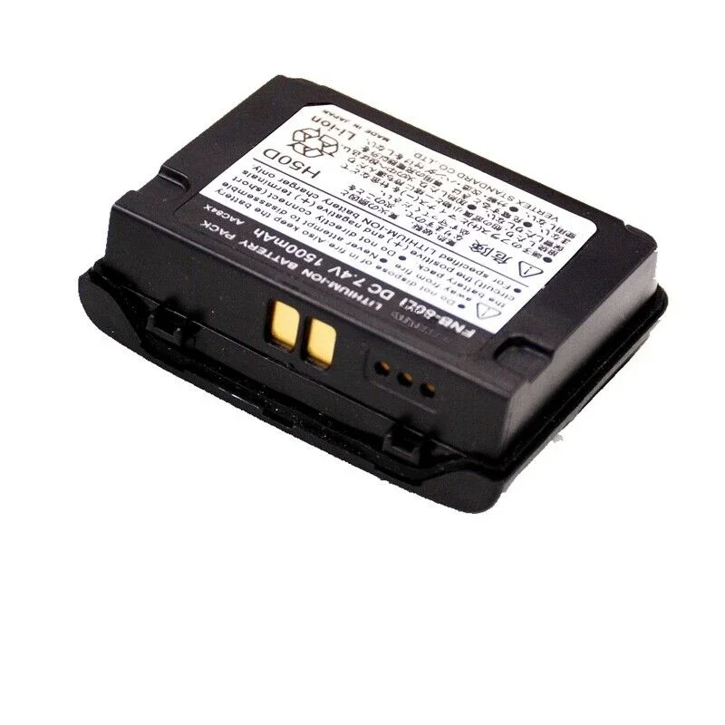 FNB80Li 배터리 팩, 1500mAh DC7.4 V, Yaesu Vertex VX7R VX6R VX5R 햄 라디오 전원 공급 장치 액세서리 교체