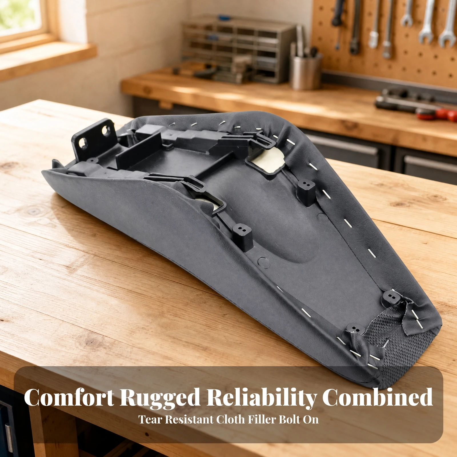 CRF50 Seat Cushion Shock Absorbing XR50 Motorcycle Seat Thick Padded Motorcycle Cushion Contoured Soft for Dirt Bike Riders