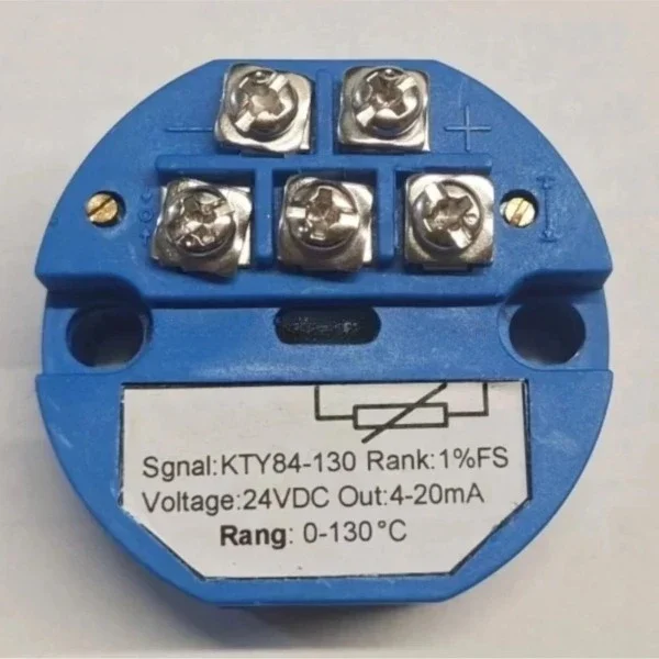 Customized KTY84-130 to 0-5V or 4-20mA Thermistor Temperature Acquisition Transmitter Transducer DC24V