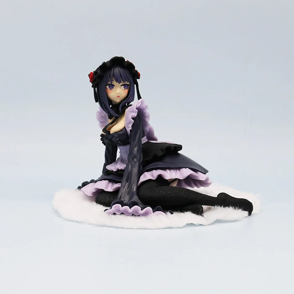 Meu vestido querido anime figura preto empregada roupa kitagawa marin figura de ação shizuku kuroe estatueta coleção modelo brinquedo