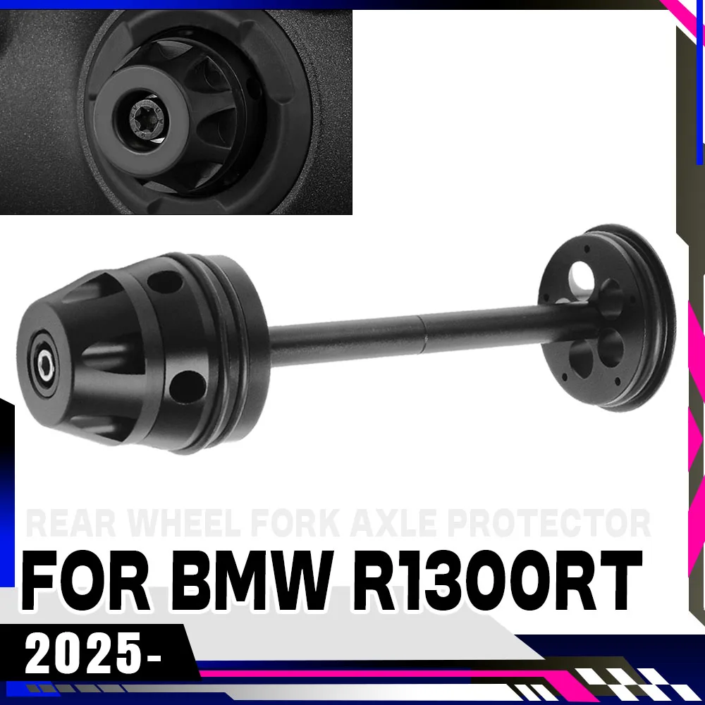 

For BMW R1300RT R 1300RT R1300 RT r1300rt 2025 Rear Axle Fork Sliders Motorcycle Frame Crash Protector Wheel Hub Anti-Collision