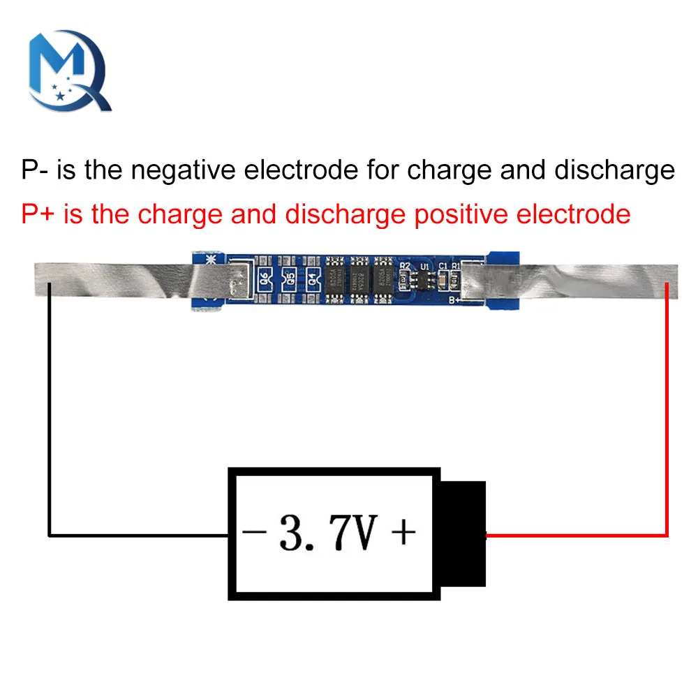 1S 3.7V 18650 płyta zabezpieczająca baterię litową akumulator litowo-polimerowy BMS PCM PCB 2.5A 4.5A 5A 6A 9A Lipo Power Bank Cell