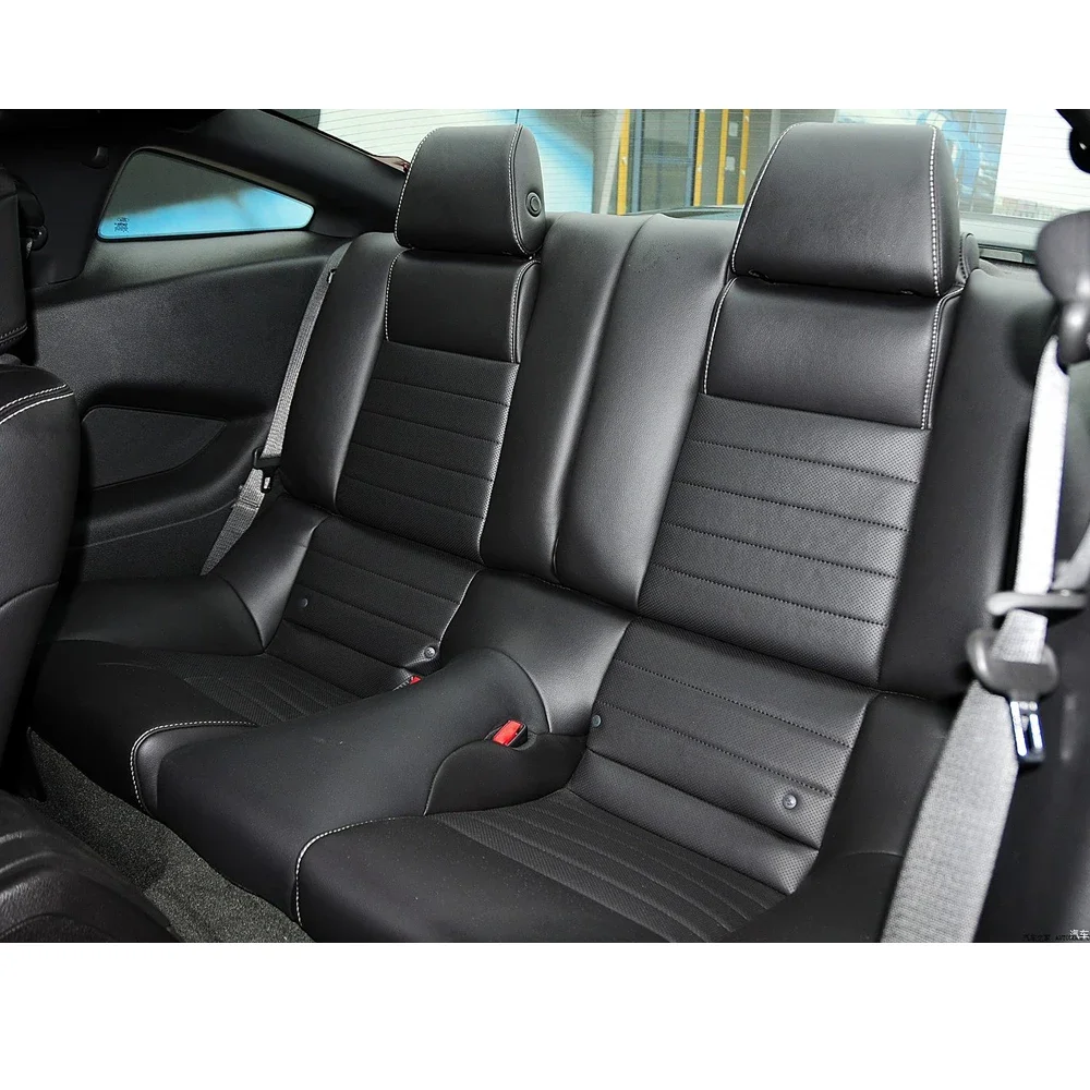 Spezieller Autositzbezug für Ford Mustang 2012-2014, PU-Leder-Sitzkissen, Autositz-Schutzbezug, Auto-Innenausstattungszubehör – Detail 3