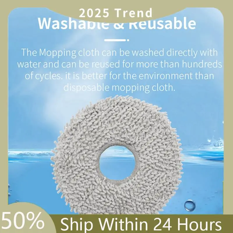 Zestaw części do odkurzaczy robotów Ecovacs Debot X2 / X2 Pro / X2 Omni Główna szczotka boczna Filtr Hepa Ściereczki do mopa Worek na kurz