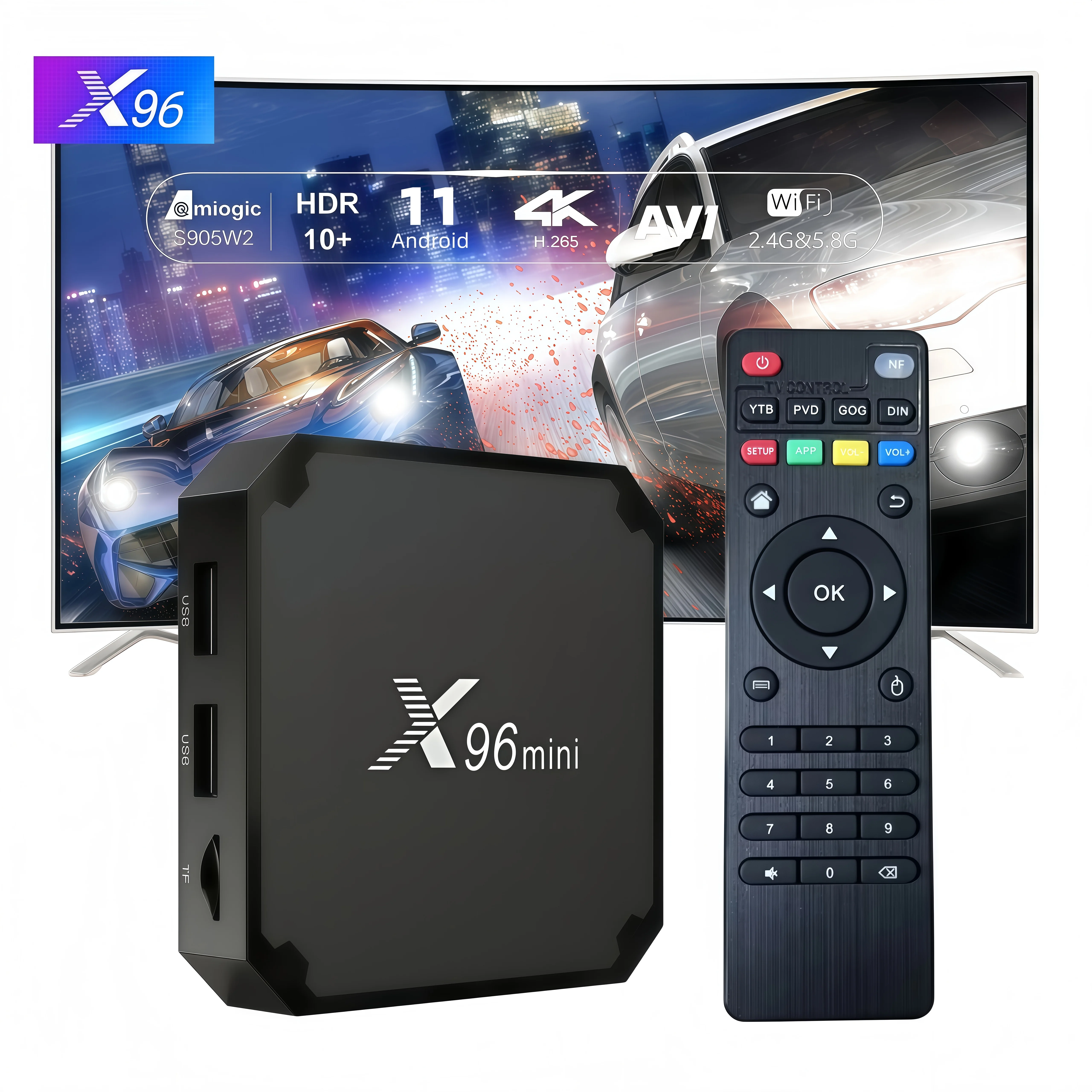 TV Box X96mini S905W2 Android 11