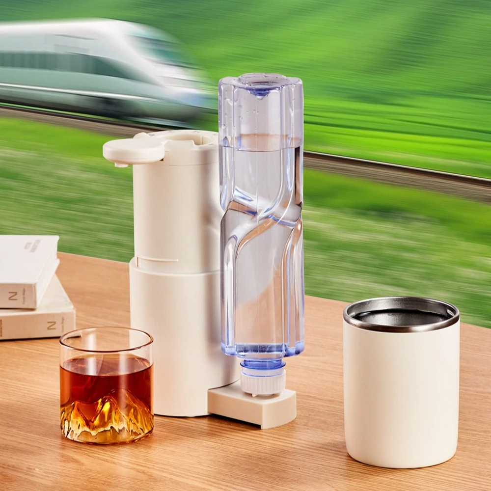 2025 New Folding Portable Kettle Travel Kettle Business Trip Instant Hot Water Dispenser Mineral Water Heater