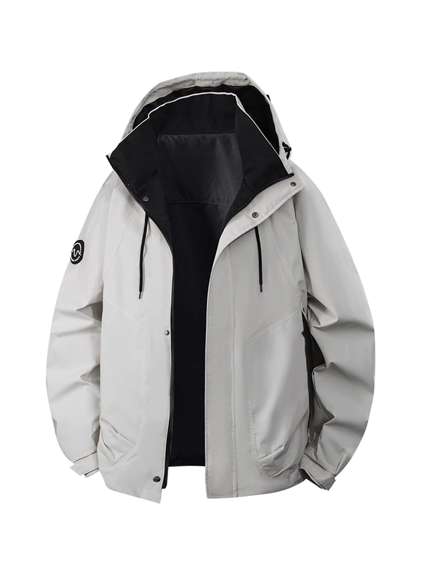 

Waterproof Outdoor Jaet Purple Spring Autumn ex Hiking Clothing Breathable Windproof Youth Faion Polyester Fabric