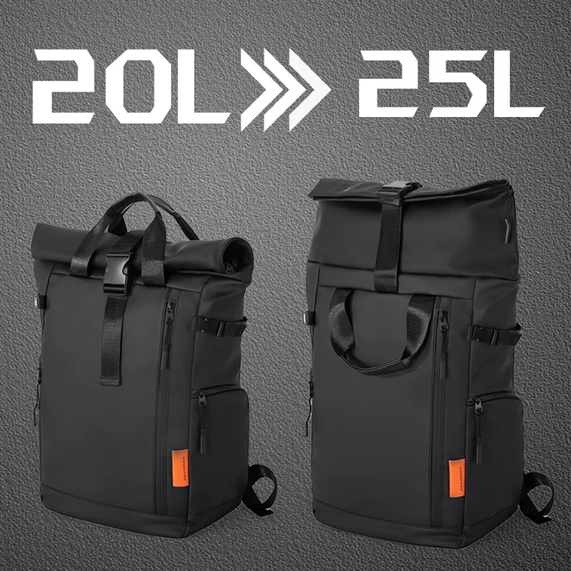 メンズトラベルバッグ 15.6インチ ラップトップコンピューターバックパック アウトドア防水 キャンプ ハイキング スクールバッグ カレッジ ビジネスリュックサック