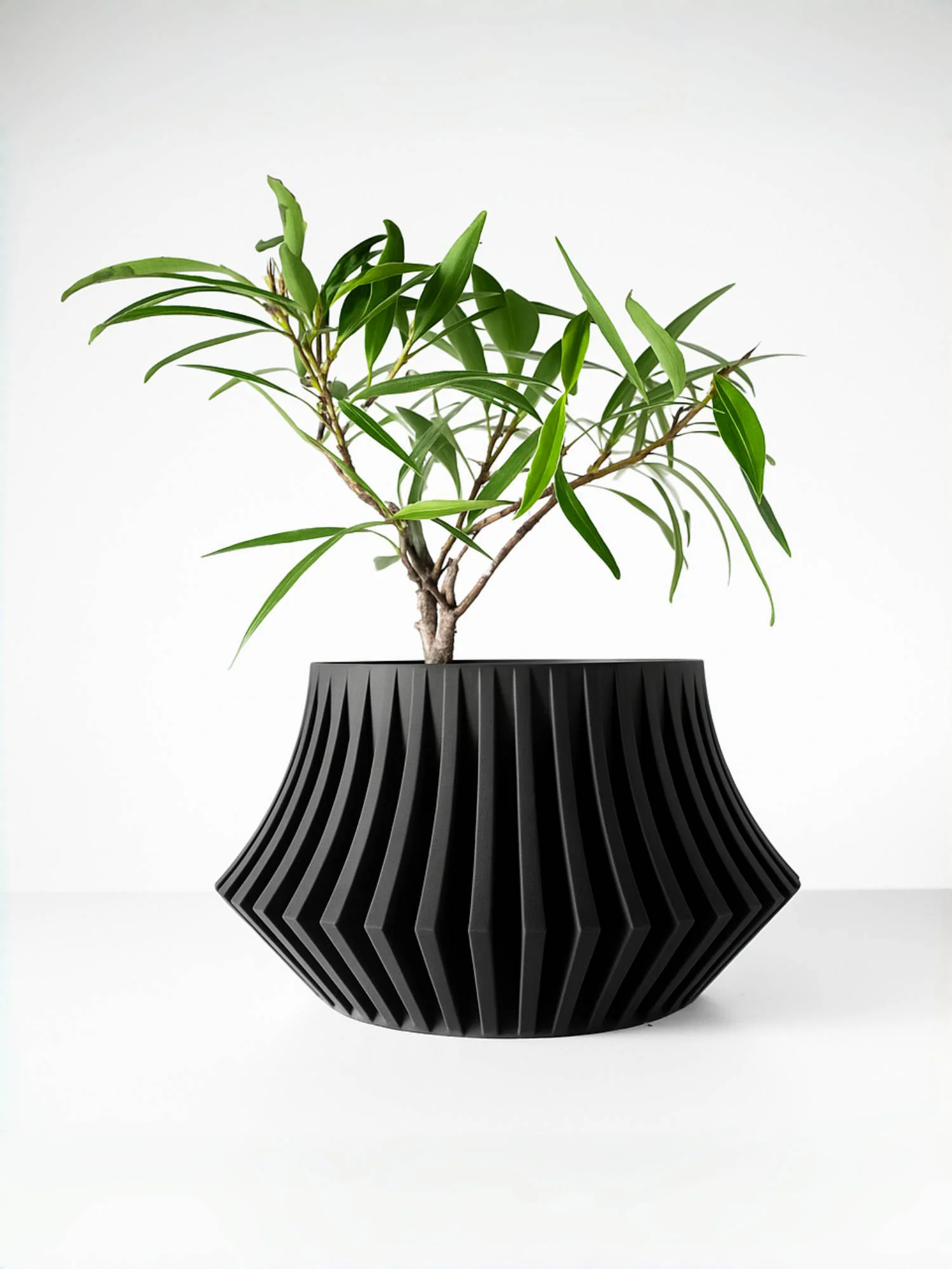 

Современный минималистичный горшок для растений с 3D принтом, биоразлагаемый цветочный горшок для домашнего декора, горшок для растений, экологически чистый, устойчивый подарок