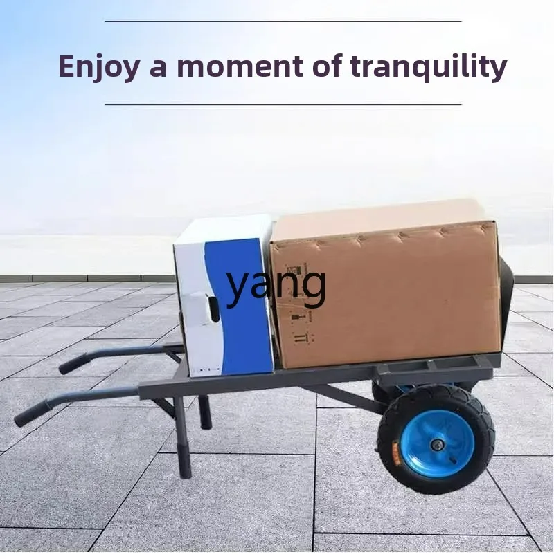 LTT trolley Thickened push-pull truck Load king two-wheeled truck