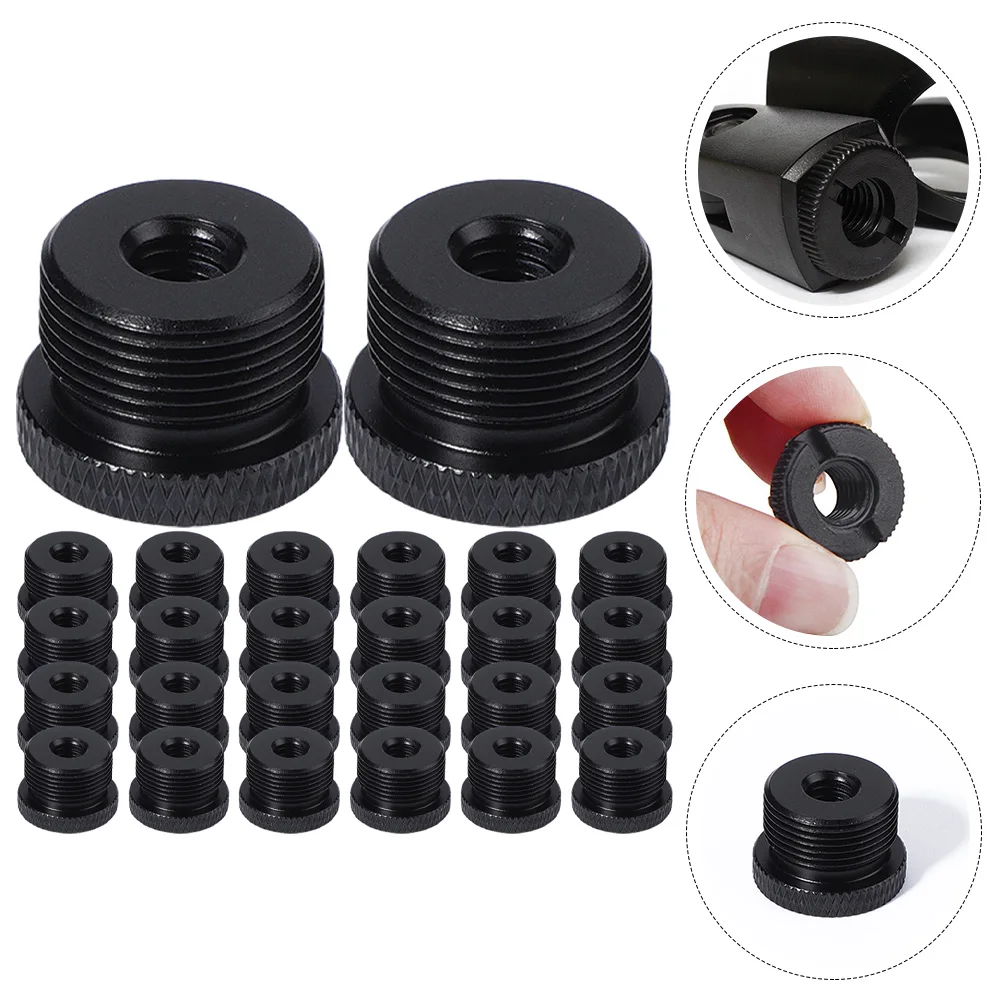 

30 Pcs Microphone Stand Adapter Thread Adapters Modular Flange Mount Parts Bracket