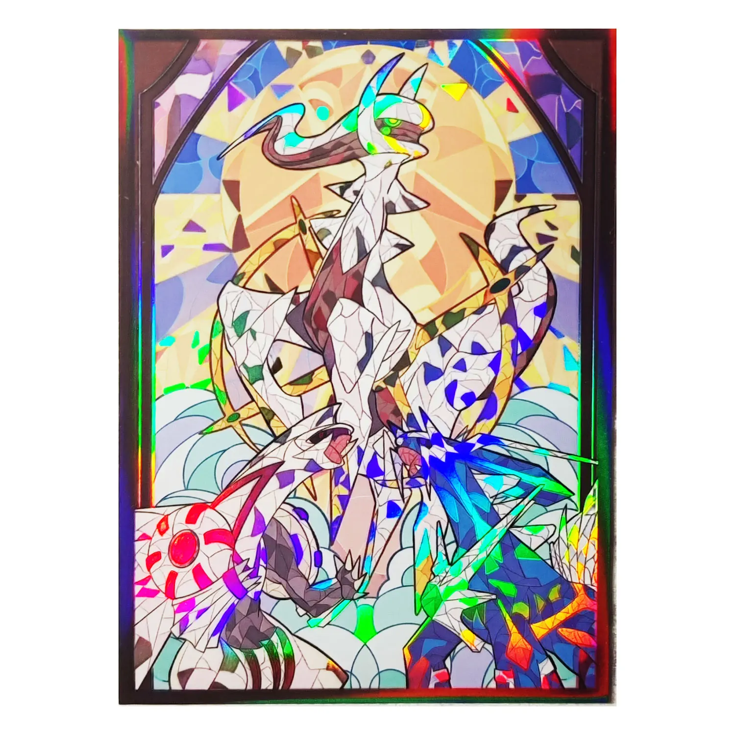 60PCS Buste per carte laser Anime Gioco da tavolo esterno Carte collezionabili Protezione MTG TCG PTCG Scudo Copertura della carta per dimensioni standard 66x91mm