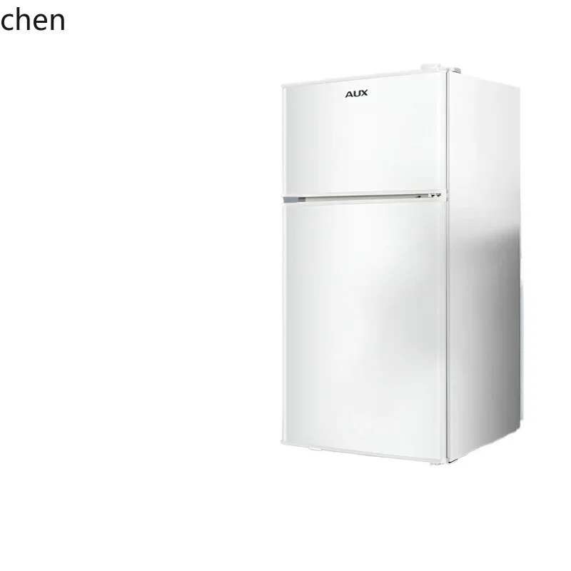 

Oaks Small Refrigerator Small Double Door Office Mini Two-person Dormitory Rental Room Refrigerator