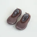 A086 gold silk brown