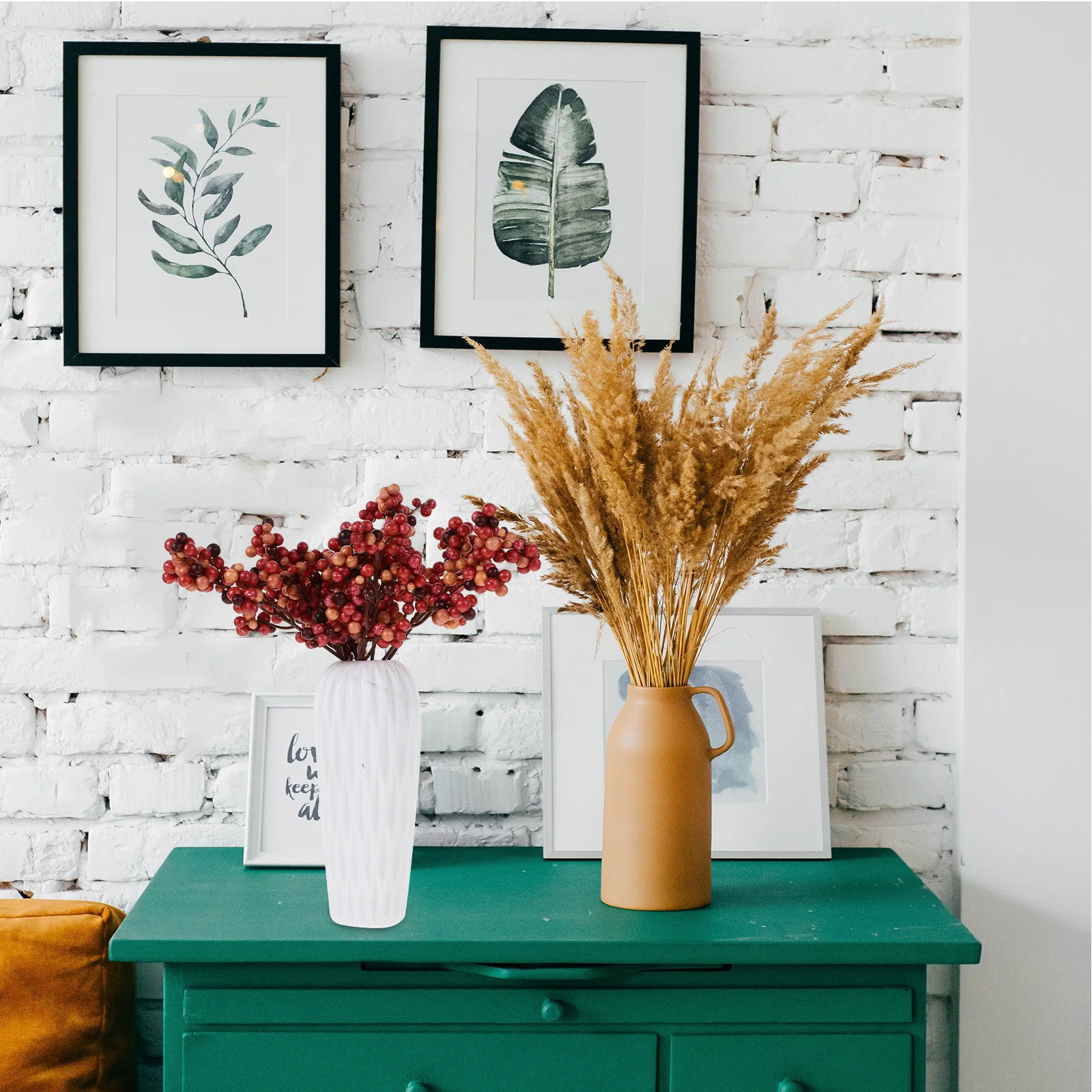 

12Pcs Simulated Berry Picks Faux Berries Branches for Christmas Decoration Wreath DIY and Table Centerpiece Design