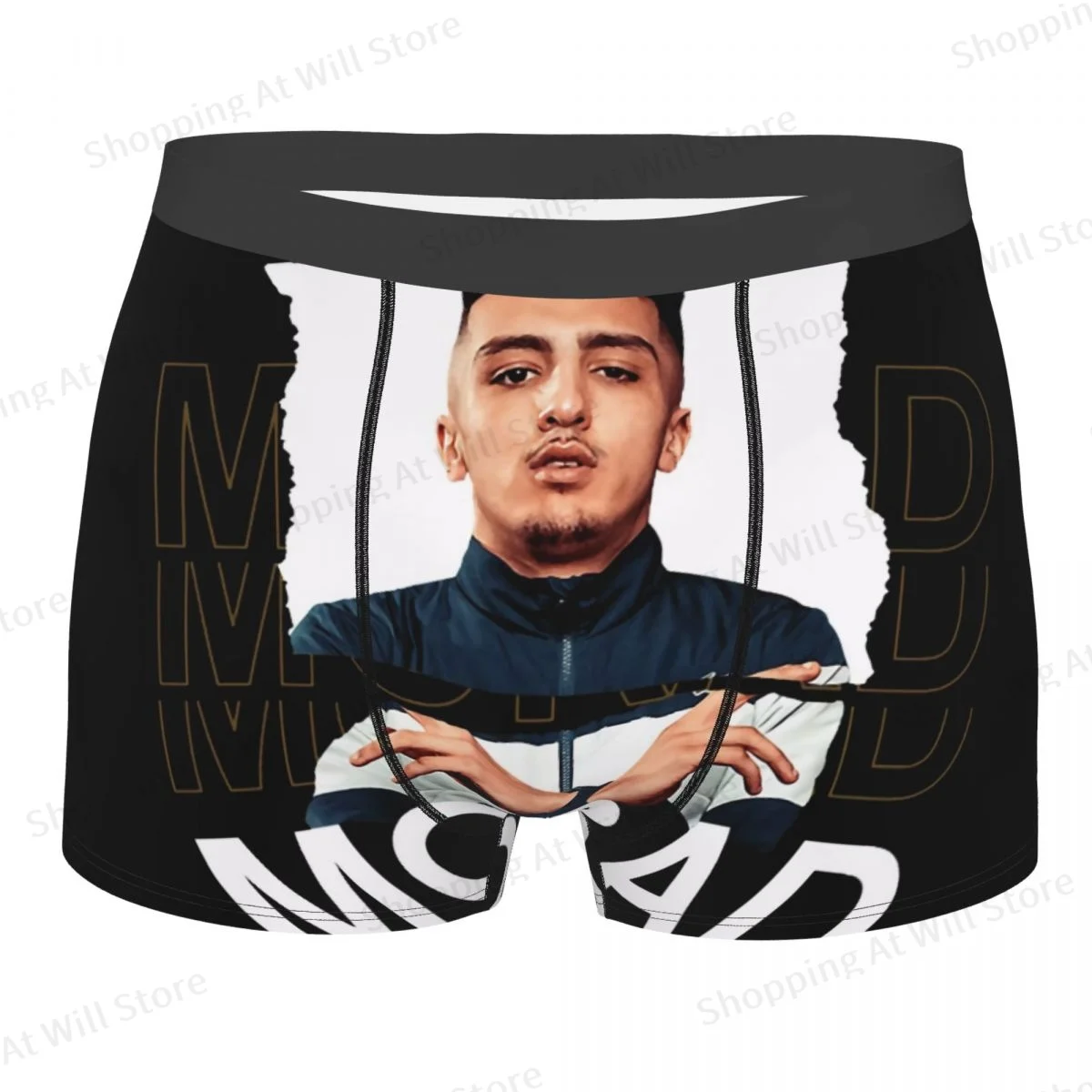 The Morad M.D.L Man's Printed Boxer Briefs Underwear Highly Breathable Top Quality Birthday Gifts