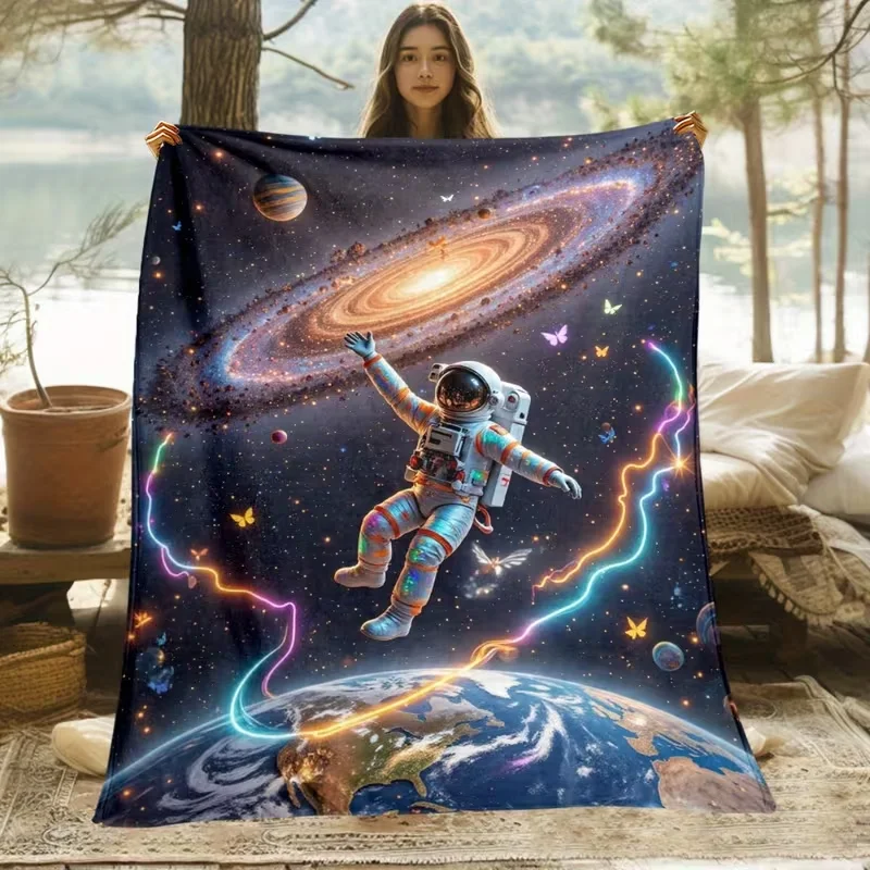 

1pc Blanket, Soft Warm All-Season Throw for Home, Office, Camping, Ideal Gift for Birthday, Anniversary, Blankets Clearance Sale