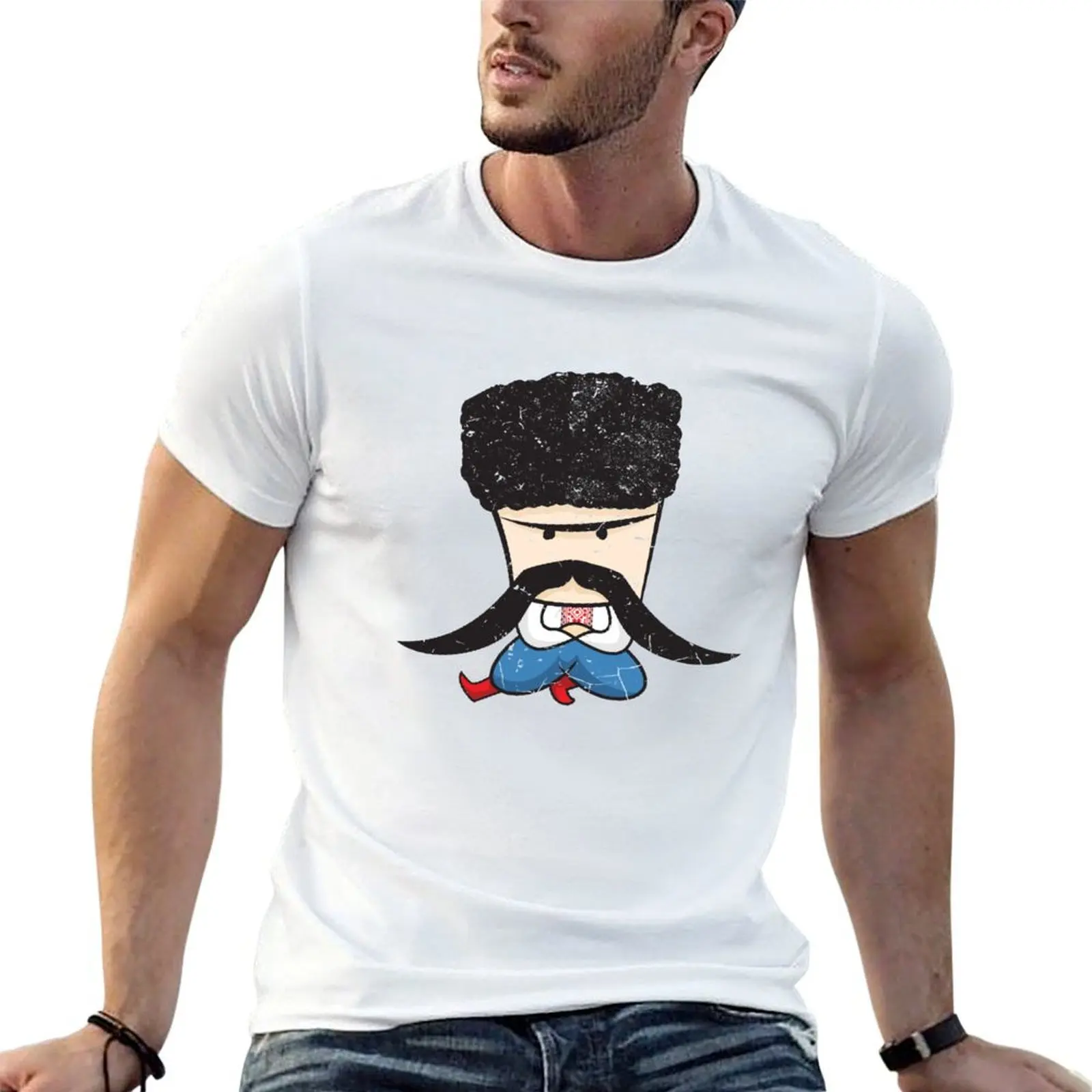 

Cossack - Colour T-Shirt t shirts for man slim fit t shirt man cotton anime tshirt T-shirt